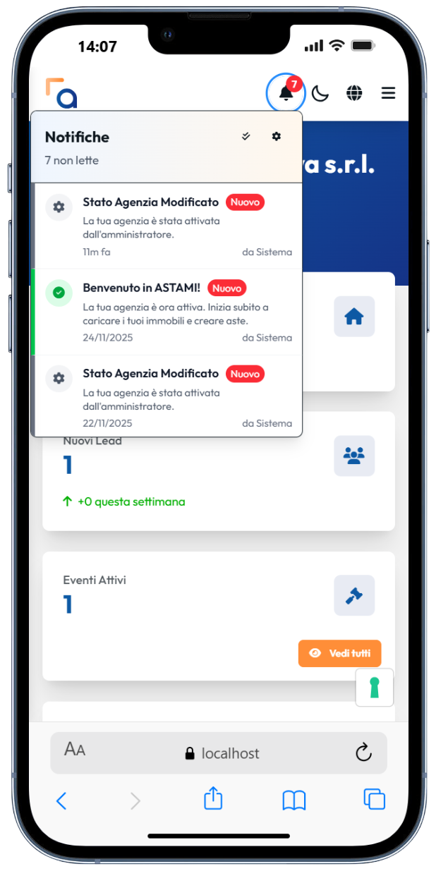 Gestionale mobile